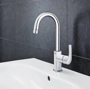 Смесител за мивка Eurosmart L висок хром GROHE